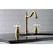 Kingston Brass KB1977PX 8" Widespread Bathroom Faucet, Brushed Brass KB1977PX - alternate 3